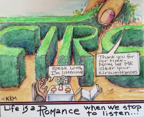 A Romance Story--Listening for God's Whispers of Love