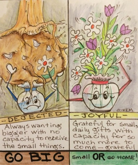 Don't be fooled by BIG things...beauty and life is in the everyday, small things.