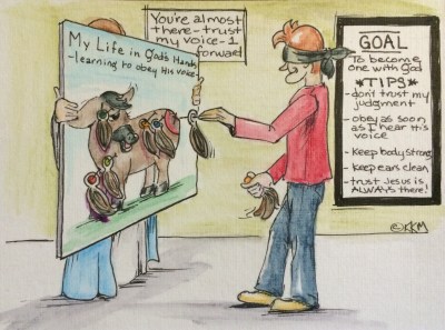 Listen to the voice inside you...walk.