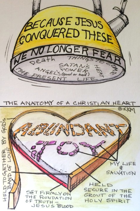 Nothing can separate us from the love of God--Once Saved, ALWAYS SAVED!