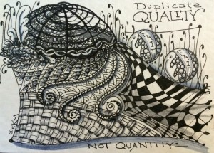 Multiply by duplication.