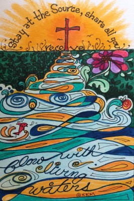 As you receive--give.  Your source will never dry up.